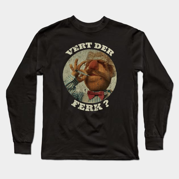 Vert Der Ferk Fresh Art Long Sleeve T-Shirt by Setipixel